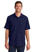 Port Authority Men's Short Sleeve UV Daybreak Shirt W961