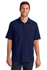 Port Authority Men's Short Sleeve UV Daybreak Shirt W961