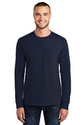 Port & Company Men's Long Sleeve Essential Tee. PC61LS Mens Apparel Shirts & Tops