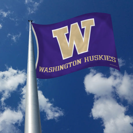 Rico Industries NCAA Washington Huskies Standard 3' x 5' Banner Flag-2