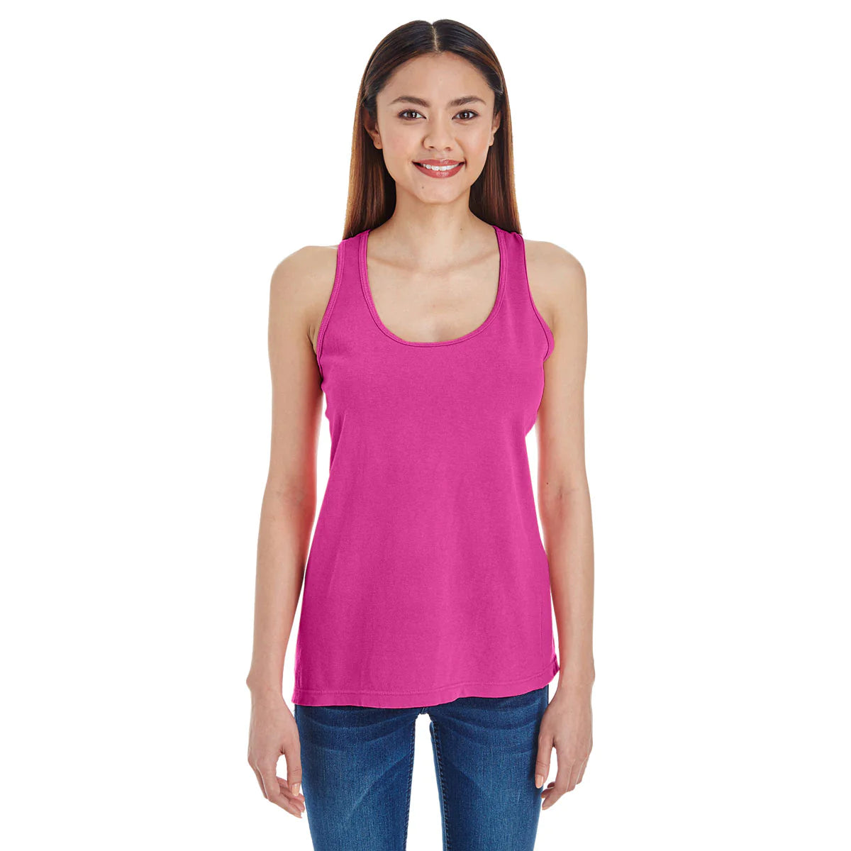 Comfort Colors Women's Garment-Dyed Racerback Tank Top Comfort Colors