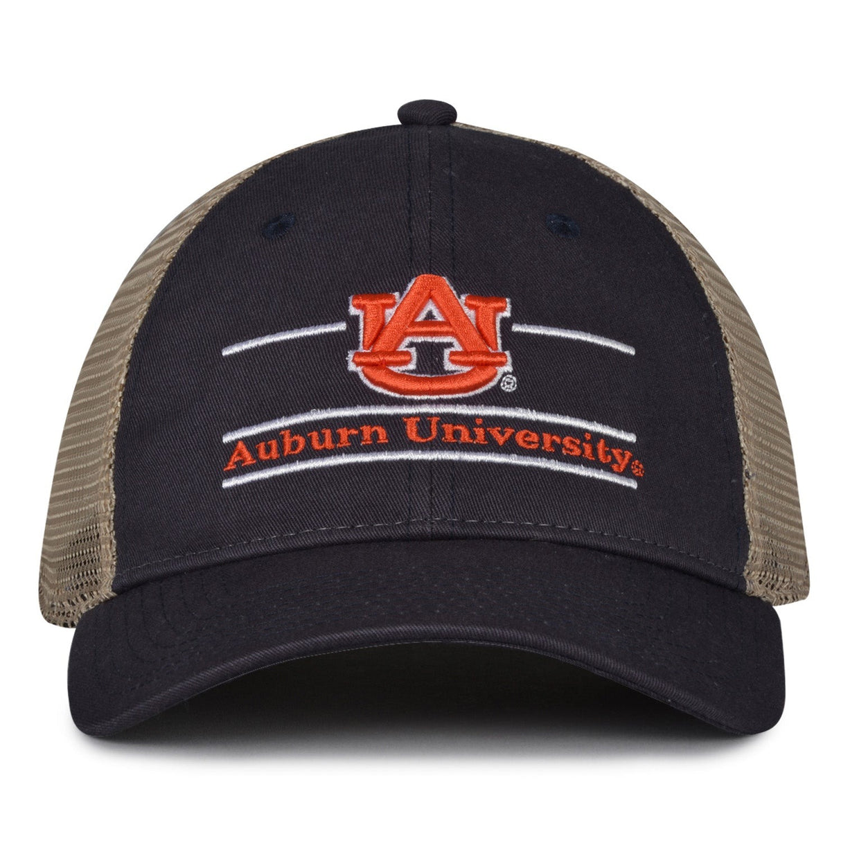 The Game Headwear Auburn Split Bar Trucker Hat