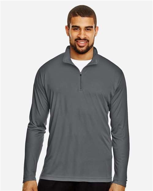 Team 365 Men's Zone Performance Quarter-Zip Pullover-2