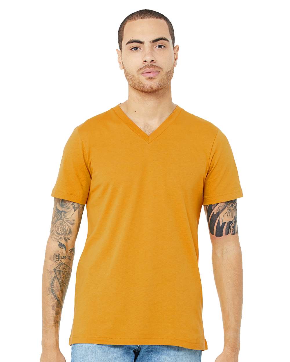 BELLA + CANVAS - Jersey V-Neck Tee