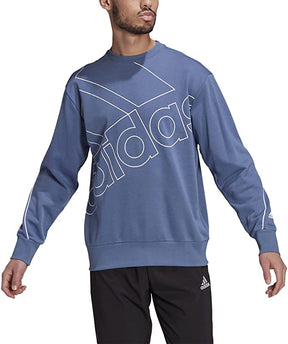 adidas Men's Essentials Giant Logo Sweatshirt