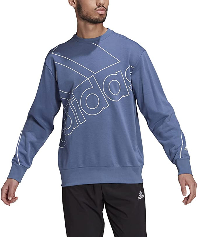 adidas Men's Essentials Giant Logo Sweatshirt