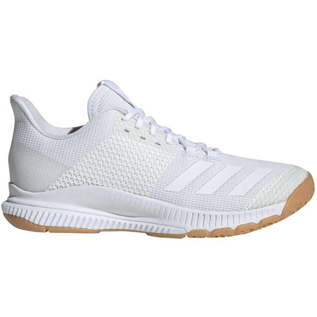 adidas Crazyflight Bounce 3 Women's Volleyball Shoes (11, Cloud White/Gum)