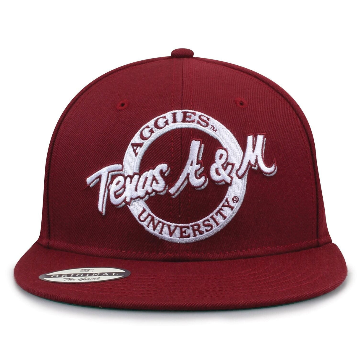 The Game Headwear Texas A&M Contrast Brim Snapback Collection Hat