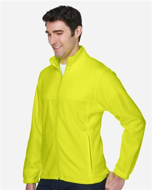 Harriton Men's Full-Zip Fleece-4