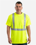 Berne Apparel Men's Hi-Vis Class 2 Performance Pocket T-Shirt-1