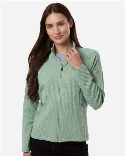 North End Women's Spirit Textured Full-Zip-3