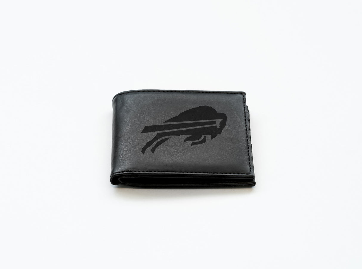 Rico Industries NFL  Buffalo Bills  Laser Engraved Billfold Wallet-2