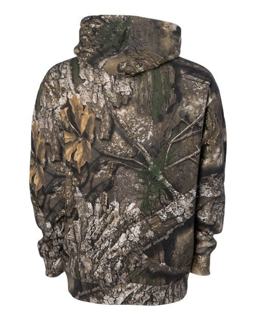 Independent Trading Co. Men's Heavyweight Hooded Sweatshirt-2