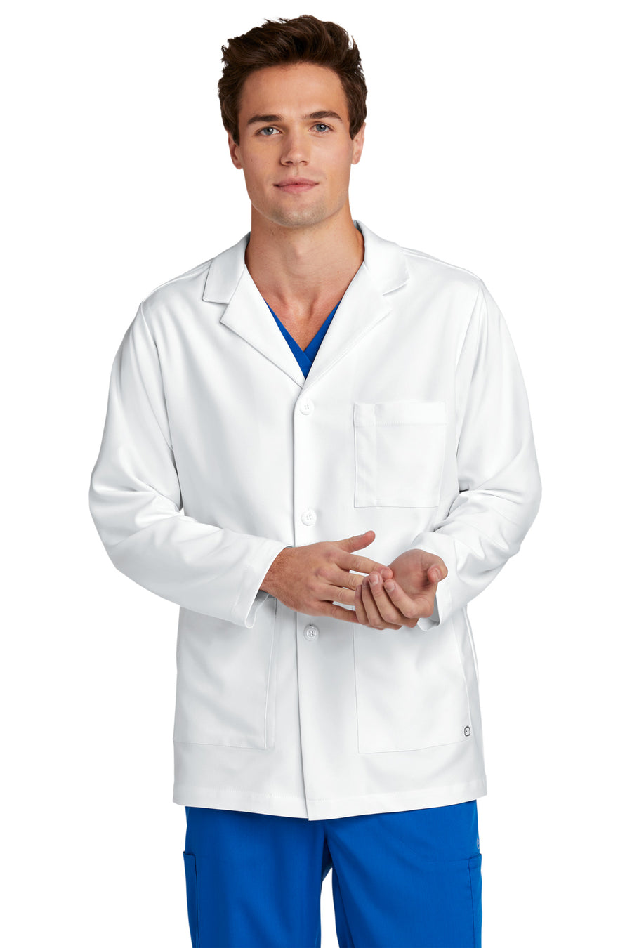 WonderWink Men's Consultation Lab Coat. WW5072 WonderWink