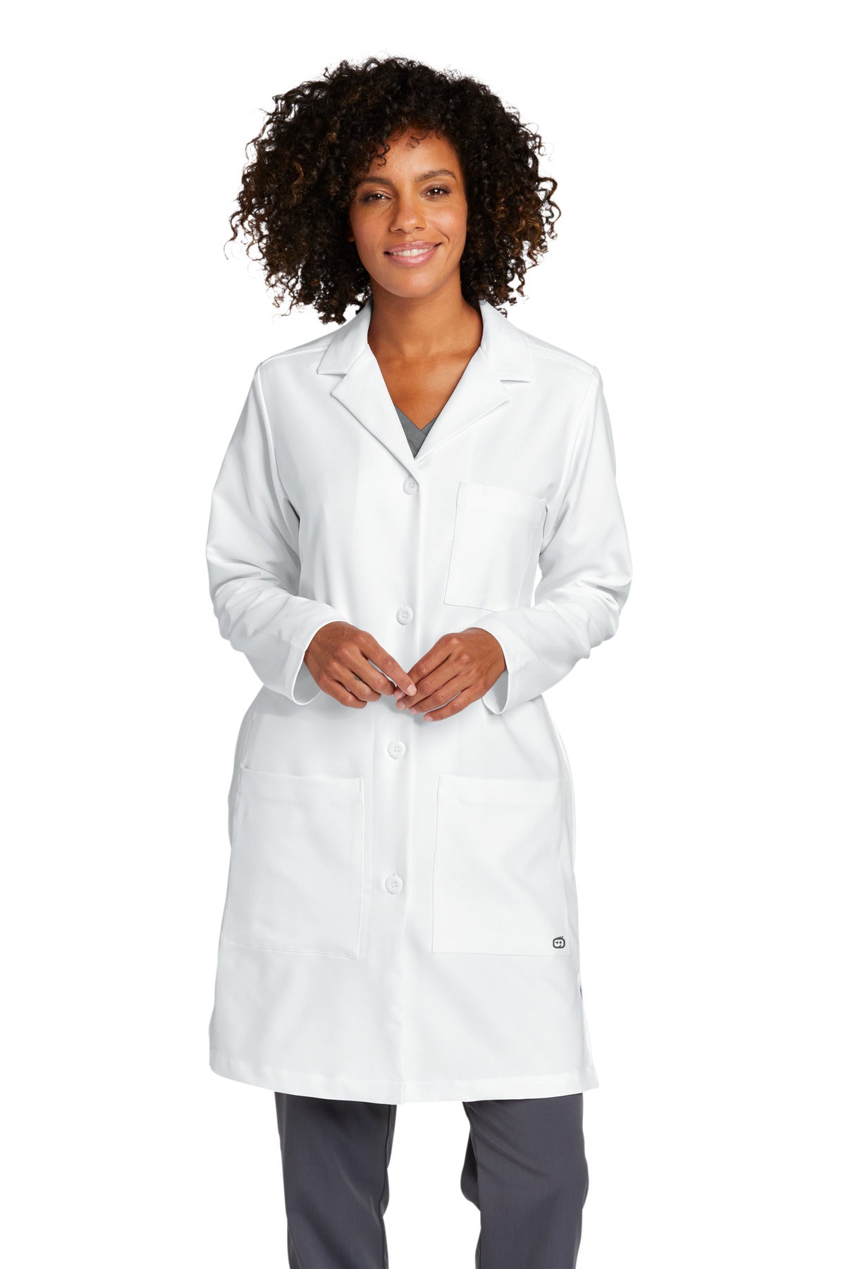 WonderWink Women's Long Lab Coat. WW4172 WonderWink