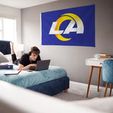 Rico Industries NFL  Los Angeles Rams Standard 3' x 5' Banner Flag-3