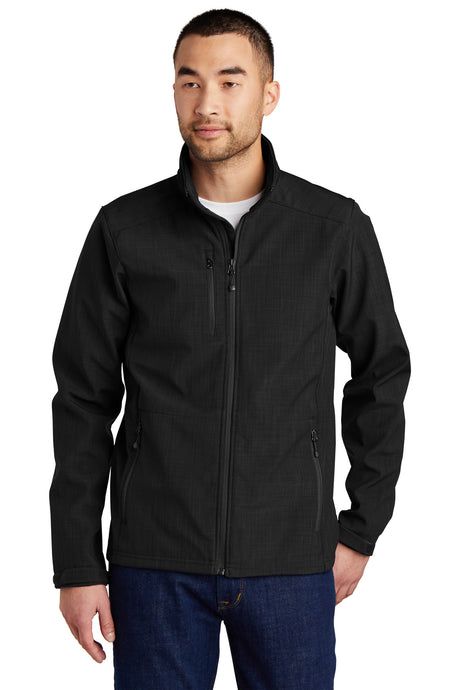 Eddie Bauer Men's Shaded Crosshatch Soft Shell Jacket. EB532 Eddie Bauer