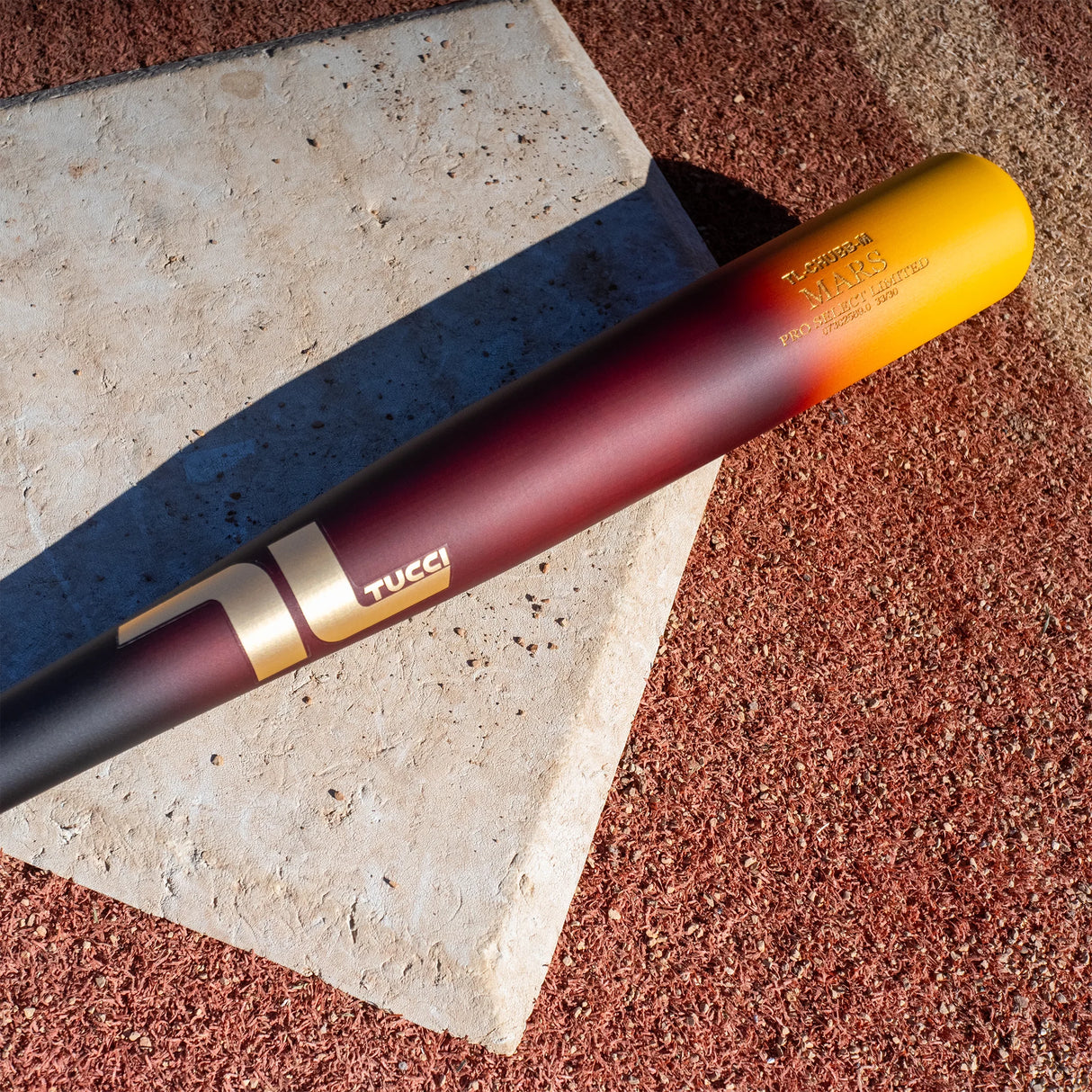 Tucci Exclusive Chubb Jones Mars Pro Select Limited Wood Bat-5