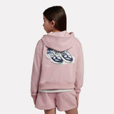 New Balance Girls' 9060 Graphic Cropped Zip Hoodie-2