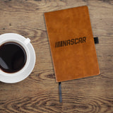 Rico Industries NASCAR  Brown Laser Engraved Small Notepad
