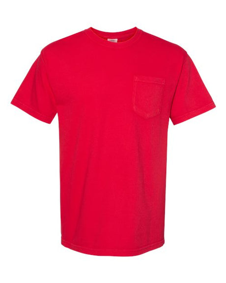 Comfort Colors Men's    Heavyweight Ring Spun Pocket Tee