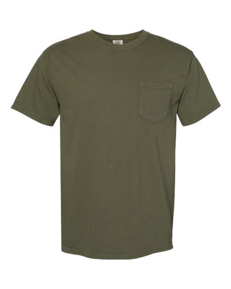Comfort Colors Men's    Heavyweight Ring Spun Pocket Tee