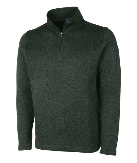 Charles River Men's Heathered Fleece Pullover-3