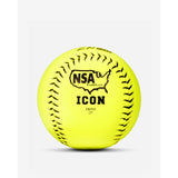 Dudley One Dozen NSA Thunder ZN Hard Core Icon Composite Slowpitch Softballs-2