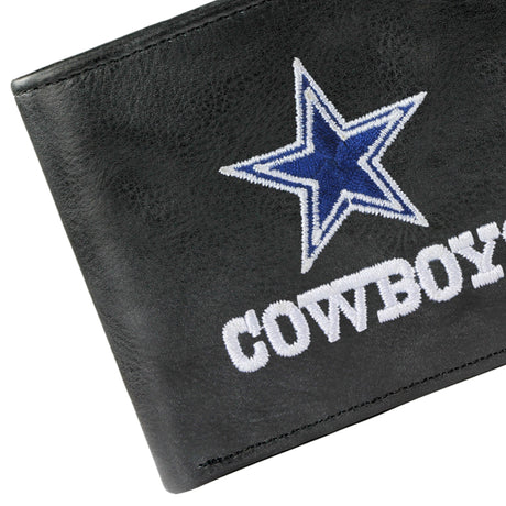 Rico Industries NFL  Dallas Cowboys Embroidered Bill-fold Wallet-2
