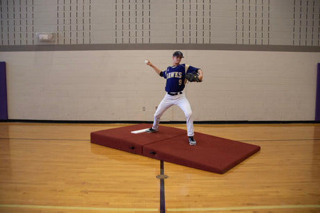 Trigon Sports Baseball Proper Pitch Fold-n-Roll High School / Collegiate Clay Mound