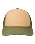 LOCALE Plain Front Five-Panel Trucker Cap-1