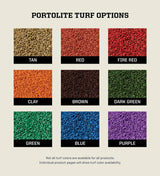 Portolite Baseball Full Batter's Mat-5