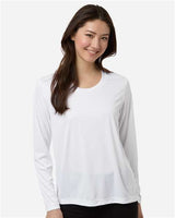 CORE365 Women's Capital Performance Long Sleeve T-Shirt-3