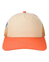 LOCALE Plain Front Five-Panel Trucker Cap-1