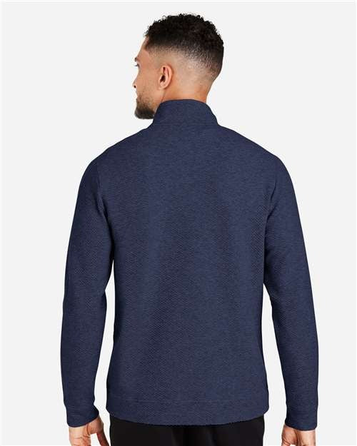 North End Men's Spirit Textured Quarter-Zip Pullover-5