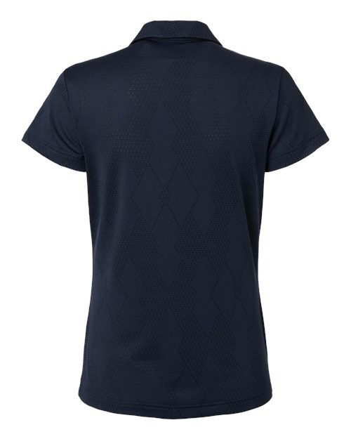 adidas Women's Textured Jacquard Polo-2