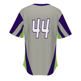 Holloway Sublimated Pin-Dot 2-Button Baseball Jersey Team Baseball Jerseys