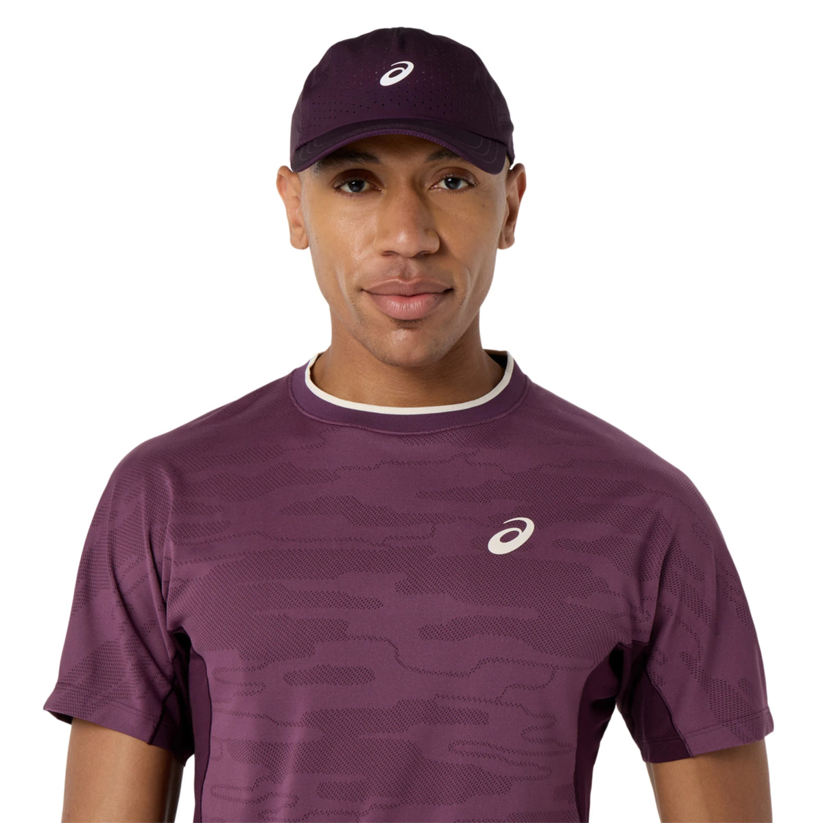 Asics Men's Match Jacquard Short Sleeve Top-4