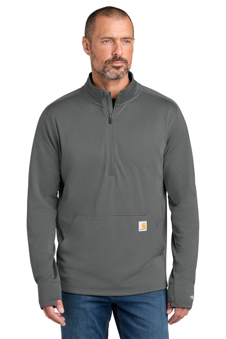 Carhartt Men's Force   1/2-Zip Grid Fleece CT107814