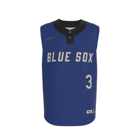 Mizuno 2 Button Sleeveless Jersey League Outfitters
