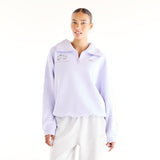 New Balance Women's NYC Marathon Trackside Fleece 50th Boroughs Half Zip-1