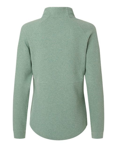 North End Women's Spirit Textured Quarter-Zip Pullover-2