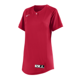 Mizuno Women's NXT 1-Button Short Sleeve Softball Jersey-1