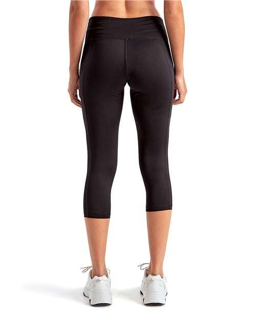 TriDri Women's Performance Calf-Length Leggings-3