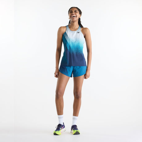 New Balance Women's RC Ultra Light Printed Shorts 3-1