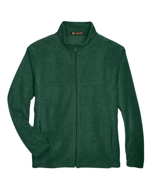 Harriton Men's Full-Zip Fleece-1