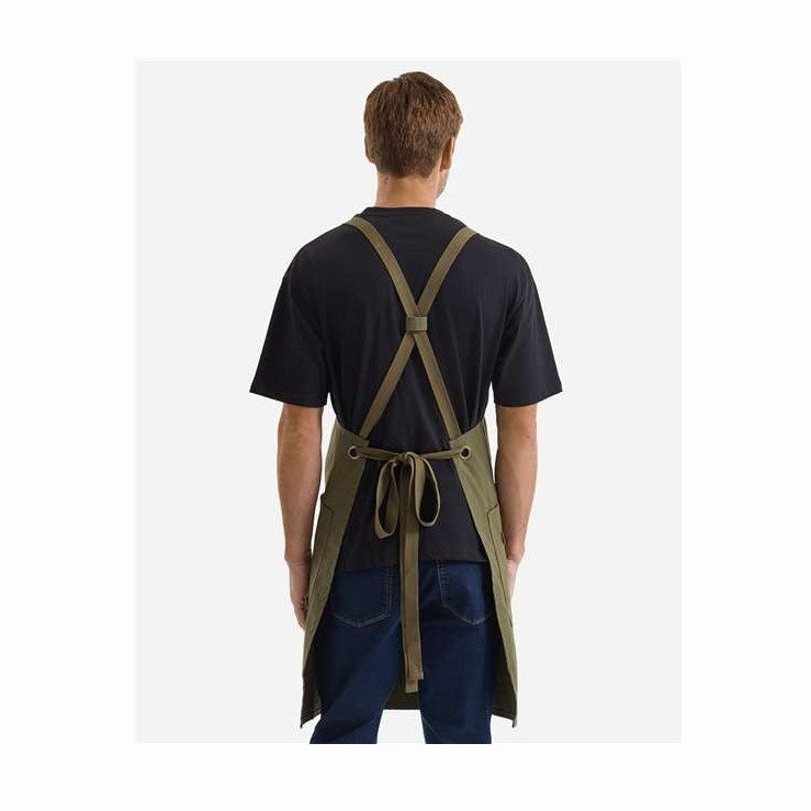 Artisan Collection by Reprime Clip & Clasp Cross-Back Bib Apron-3