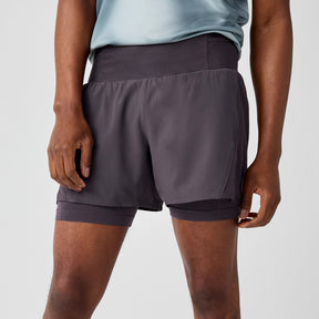 Brooks Men's High Point 5" 2-in-1 Shorts 2.0