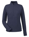 North End Women's Spirit Textured Quarter-Zip Pullover-1