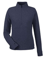 North End Women's Spirit Textured Quarter-Zip Pullover-1
